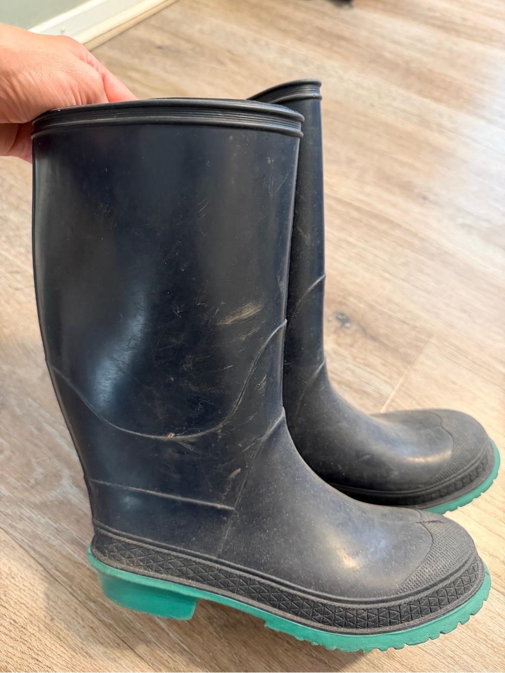 Lands End Rain boots